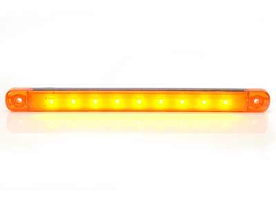 LED ääretuli kollane 12–24V 238×20.60×10.40 mm