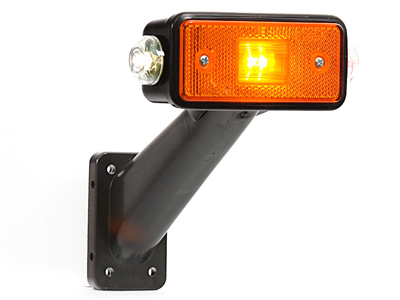 LED ääretuli kummivarrega vasak 24V 172×175 mm