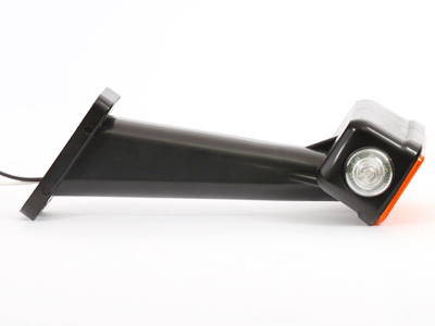 LED ääretuli kummivarrega vasak 24V 172×175 mm