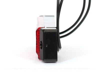 LED ääretuli punane 12–24V 130×32×20.50 mm