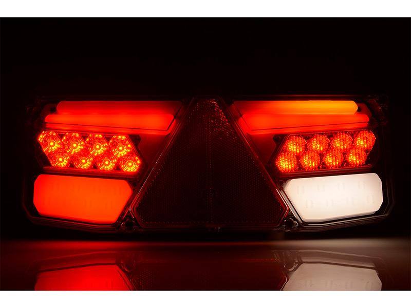 LED tail light Neon Effect left 12–24V 350×131×81 mm (1606-27894)