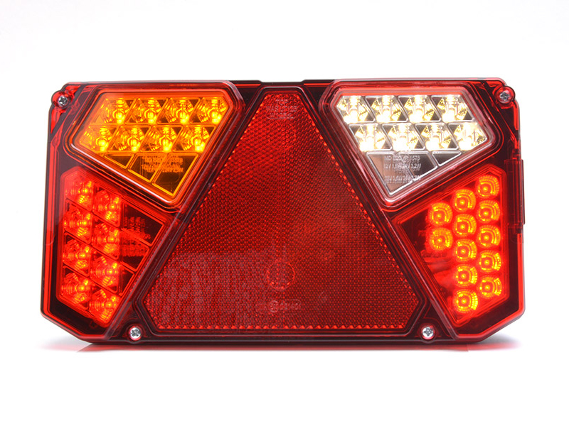 LED haagise tagatuli vasak 12–24V 242×134×36.50 mm