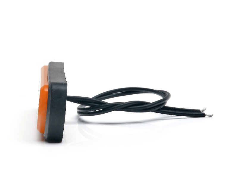 LED ääretuli kollane 12–24V 110×31 mm