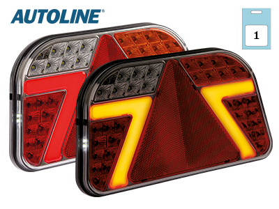 LED tagatuli parem 12–24V 240×140×31 mm