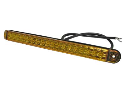 LED ääretuli kollane 24V 25,2 cm
