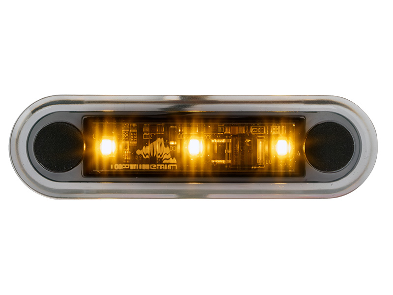 Optibeam LED positsioonituli kollane 79,5×22,5 mm 0,5 m juhe