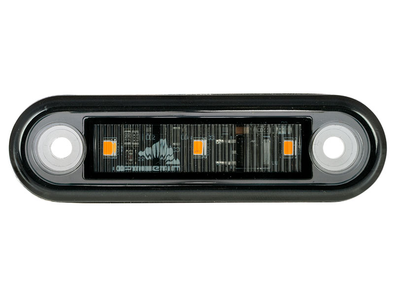 Optibeam LED positsioonituli kollane 79,5×22,5 mm 0,5 m juhe
