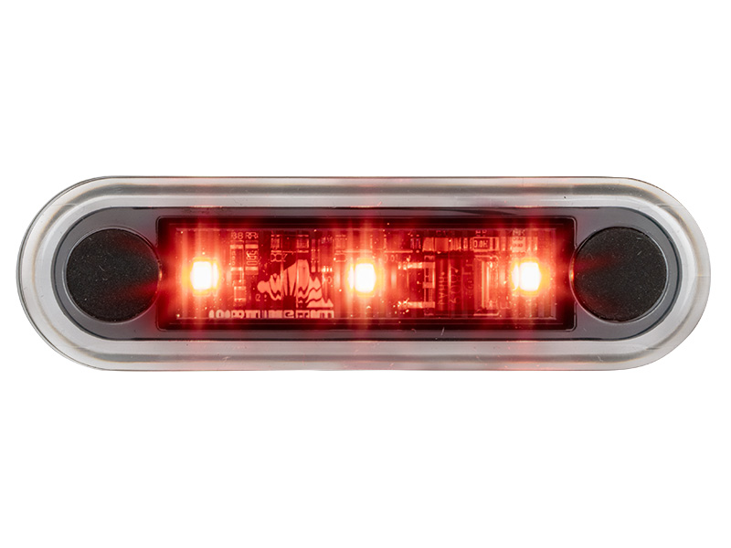 Optibeam LED positsioonituli punane 79,5×22,5 mm 0,5 m juhe