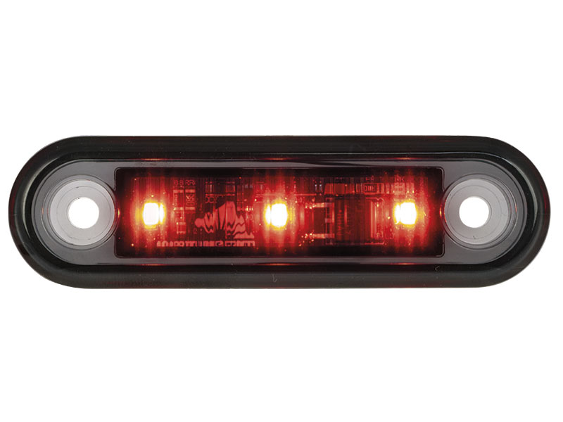 Optibeam LED positsioonituli punane 79,5×22,5 mm 0,5 m juhe