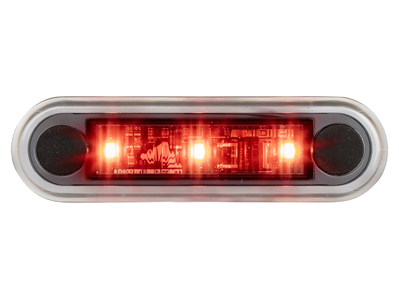 Optibeam LED positsioonituli ADR punane 79,5×22,5 mm 5 m juhe