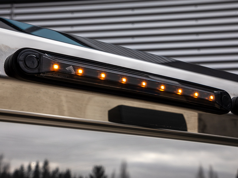 Optibeam LED positsioonituli ADR kollane 239,4×24,6 mm 0,5 m juhe