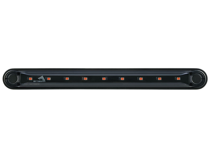 Optibeam LED positsioonituli ADR punane 239,4×24,6 mm 0,5 m juhe