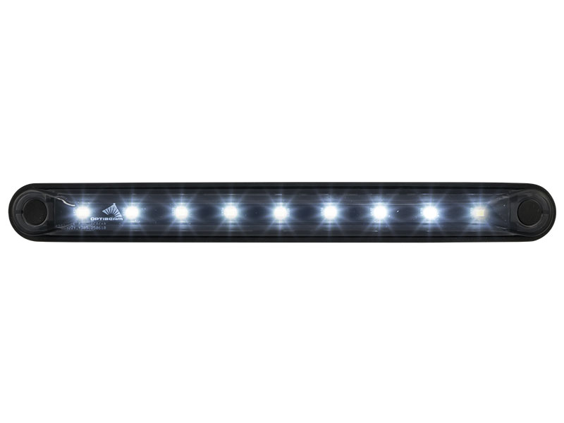 Optibeam LED positsioonituli ADR valge 239,4×24,6 mm 0,5 m juhe