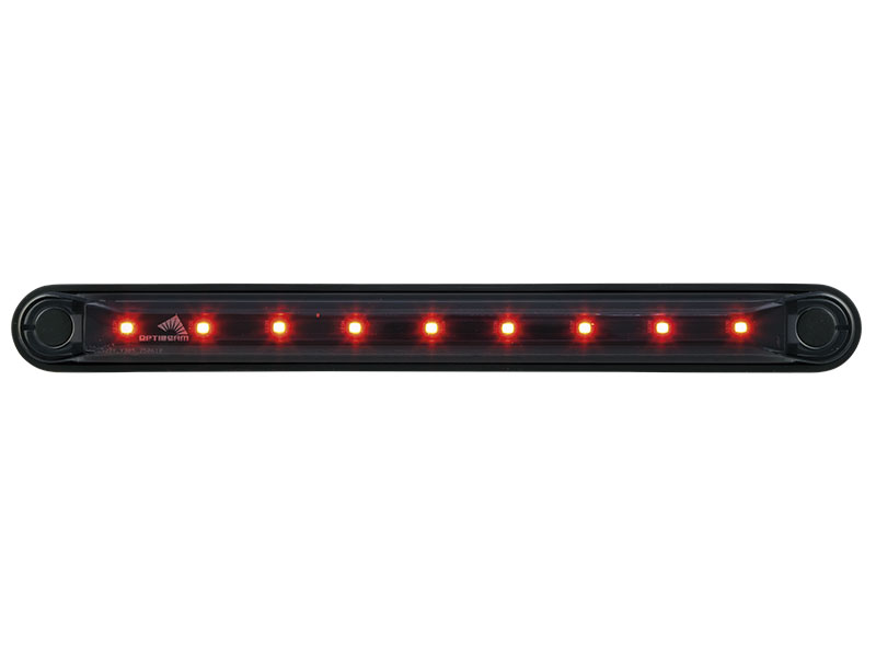 Optibeam LED positsioonituli ADR punane 239,4×24,6 mm 5 m juhe