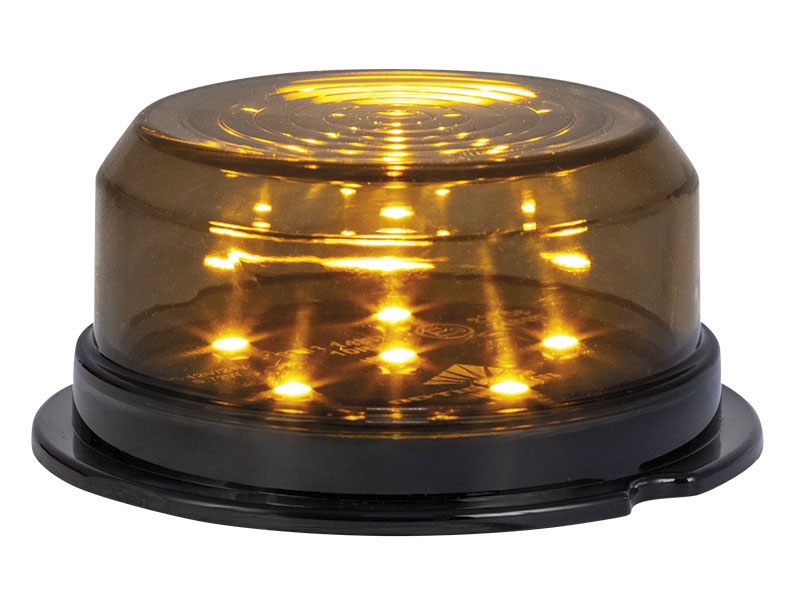 Optibeam LED positsioonituli ADR kollane Ø70.40 (57.50)×31.80 mm 5 m juhe