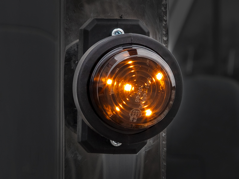 Optibeam LED positsioonituli ADR kollane Ø70.40 (57.50)×31.80 mm 5 m juhe