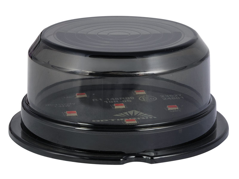 Optibeam LED positsioonituli ADR punane Ø70.40 (57.50)×31.80 mm 5 m juhe