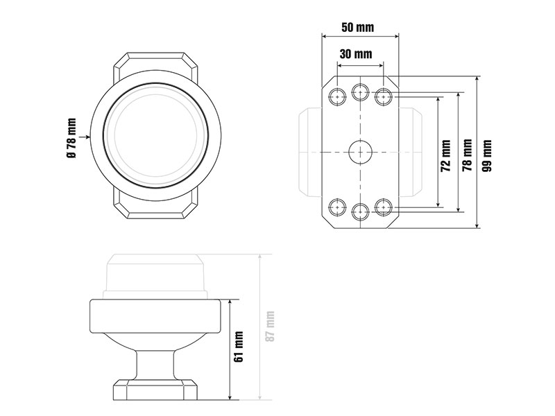 Optibeam Flexible rubber arm (1608-3303)