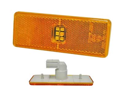 LED ääretuli — Mercedes-Benz 24V (1608-4741)