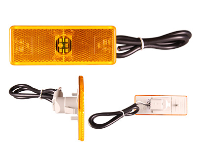 LED ääretuli — Mercedes-Benz 24V (1608-4741R)