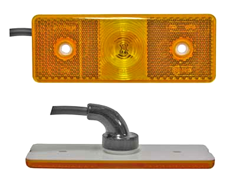 LED ääretuli — Mercedes-Benz 24V 120X45 24V 120×45 mm