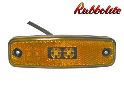 LED ääretuli kollane 12–24V (1608-4816)