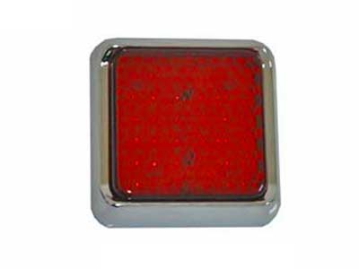 LED pidurituli punane 24V 100×100 mm