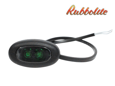 LED ääretuli roheline 12–24V