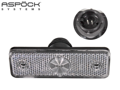 LED ääretuli valge 24V 96×31 mm (1608-486565)