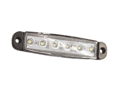LED ääretuli valge 12–24V 96×20 mm