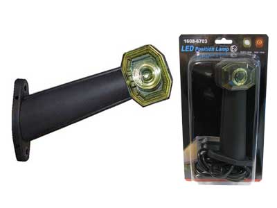 LED ääretuli kummivarrega 24V