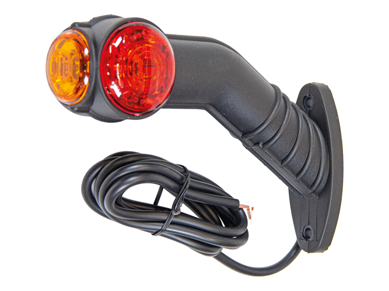 LED marker light rubber arm 12–24V 147 mm (1608-6706)