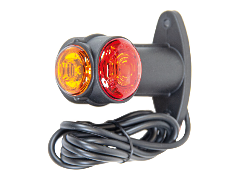 LED marker light rubber arm 12–24V 119 mm (1608-6707)