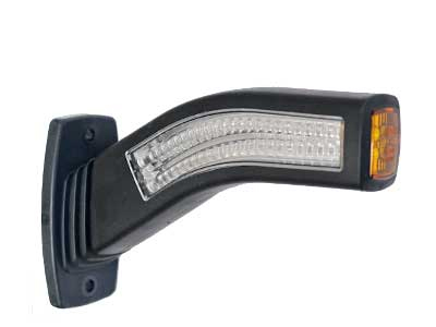 LED ääretuli kummivarrega vasak 12–24V 147 mm