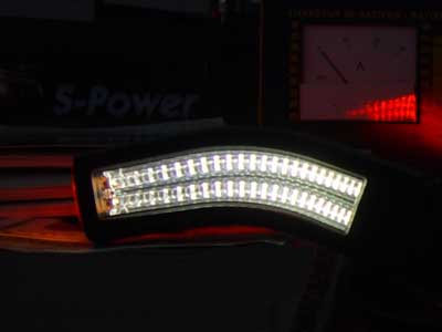 LED marker light rubber arm right 12–24V 147 mm