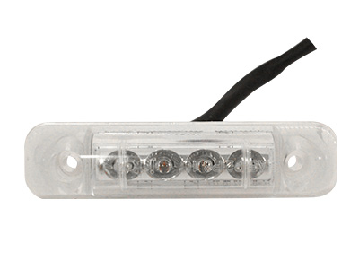 LED ääretuli kollane 12V 65×16 mm