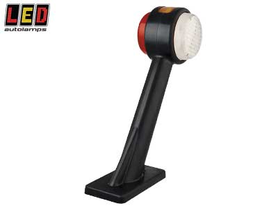 LED ääretuli kummivarrega parem 193×166×66 mm (1614-1005RE)
