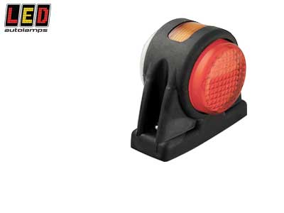 LED ääretuli kummivarrega vasak 82×101×66 mm