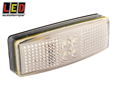 LED ääretuli valge 110×40×25 mm