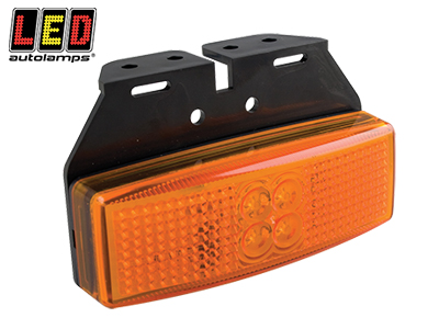 LED ääretuli kollane 110×47×65 mm