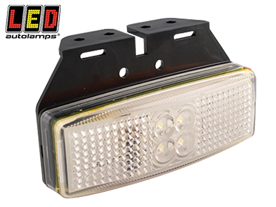 LED ääretuli valge 110×47×65 mm
