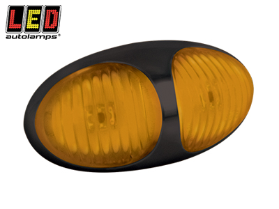 LED ääretuli kollane 70×35×20 mm