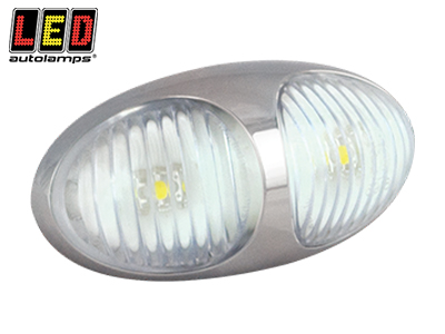 LED ääretuli valge 70×35×20 mm