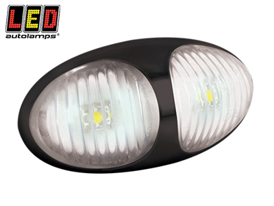 LED ääretuli valge 12–24V 70×35×20 mm