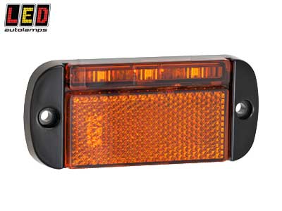 LED ääretuli kollane 100×44×12 mm