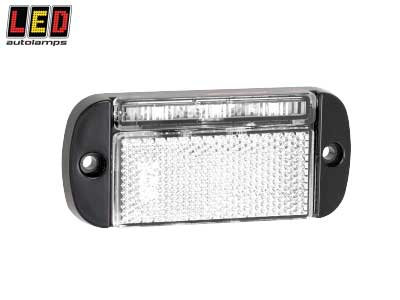 LED ääretuli 12–24V 100×44×12 mm (1614-44WME)