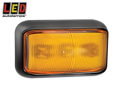 LED ääretuli kollane 58×35×19 mm