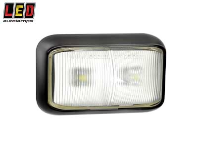 LED ääretuli valge 12–24V 58×35×19 mm