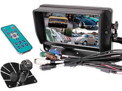 HD puuteekraan 7" Quad, 3×4-pin + 1×5-pin