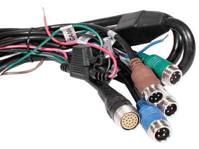 HD монитор 7" IP66, 3×4-pin + 1×5-pin